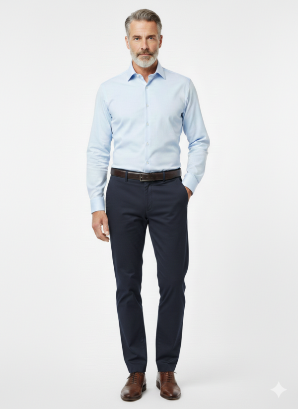 Modello Walker | 100% cotone ultra leggero | Col. Blu scuro