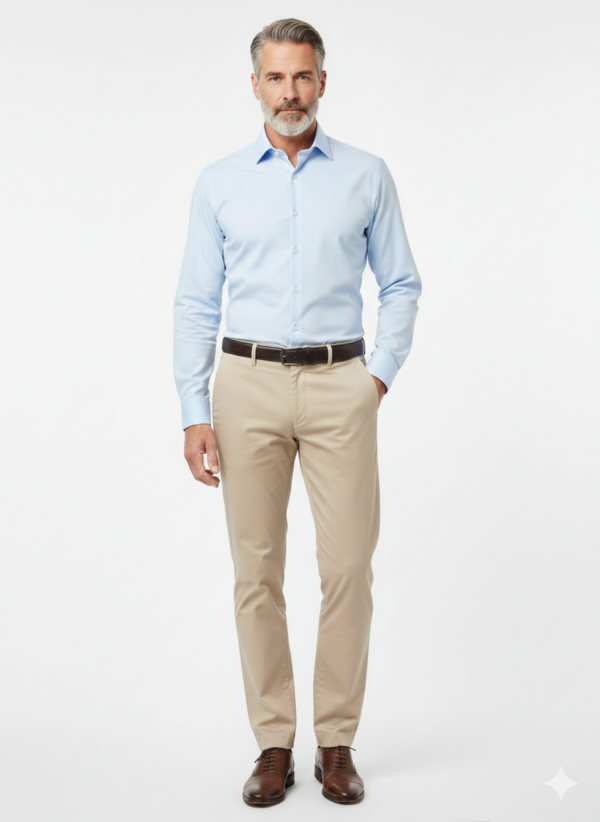 Modello Walker | 100% cotone ultra leggero | Col. Sabbia