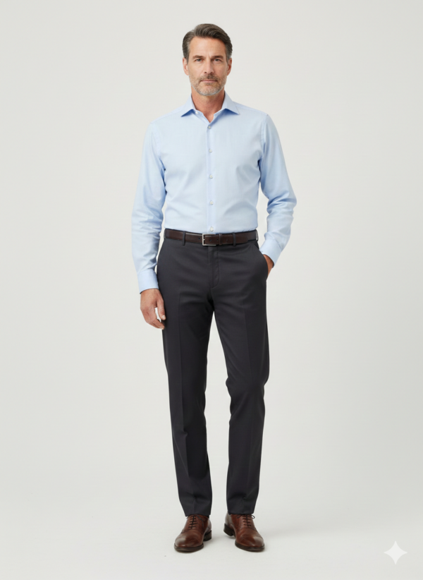 Modello Walker | 100% cotone ultra leggero | Col. Grigio scuro